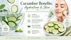 cucumber hydration health benefits