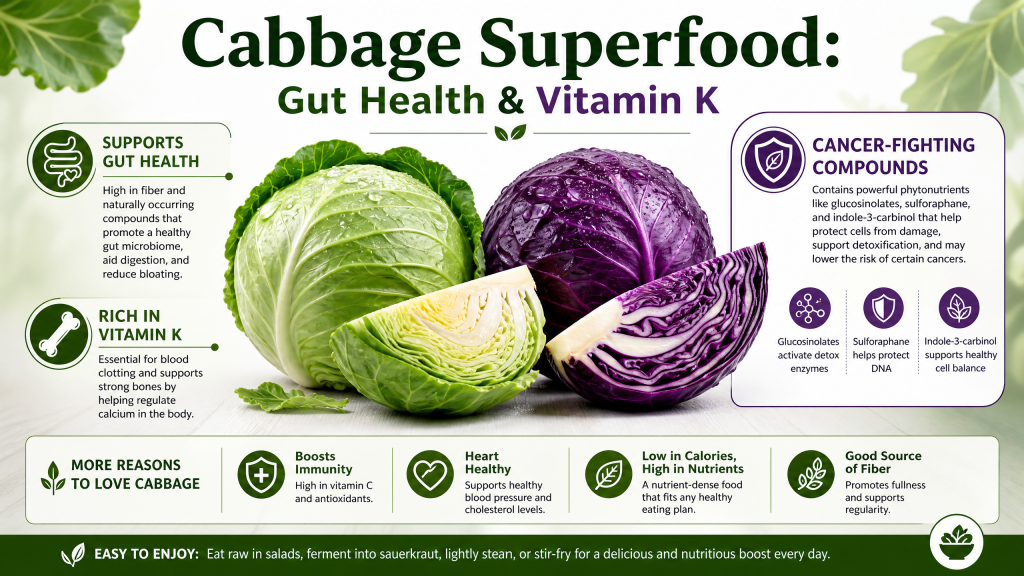 health benefits of cabbage
