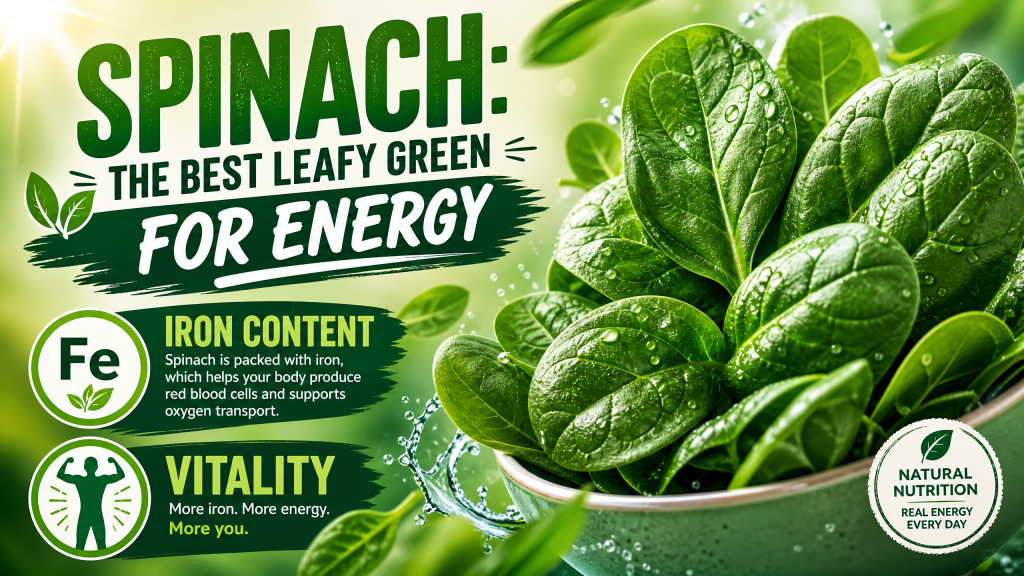 spinach iron rich health