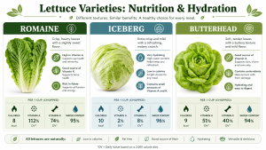 lettuce nutrition health benefits