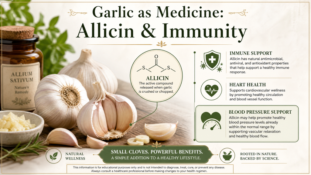 garlic natural antibiotic health