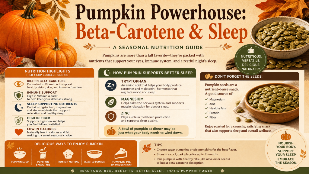 pumpkin nutrition health benefits
