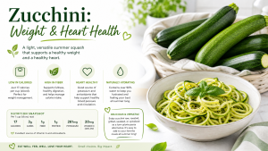 zucchini low calorie health benefits