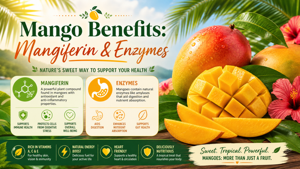 mangoes king of fruits health