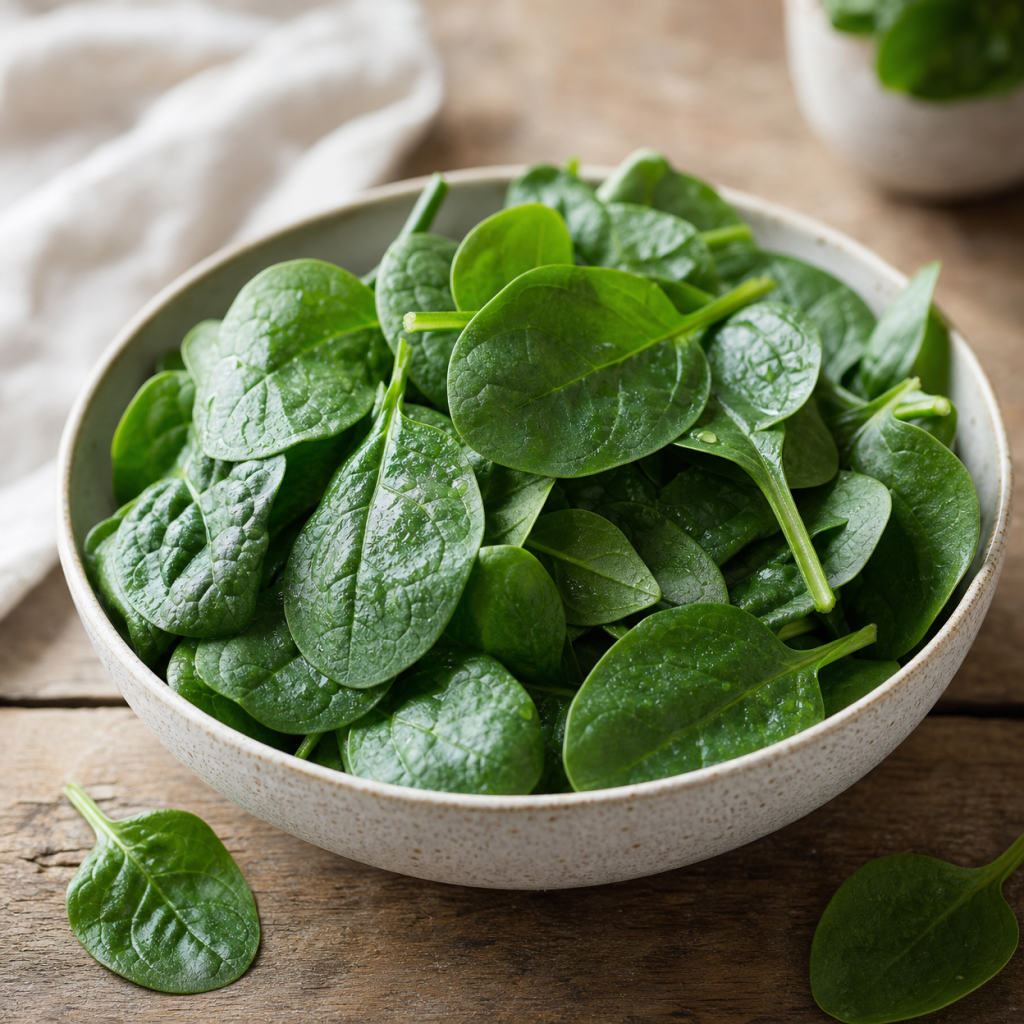 spinach iron rich health